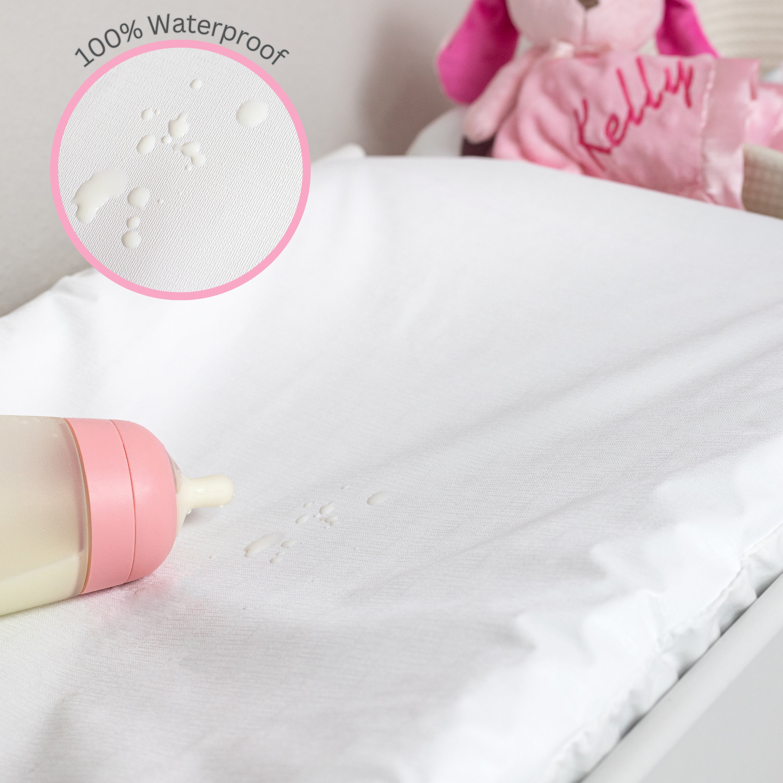 Fitted Waterproof Cradle Mattress Protector