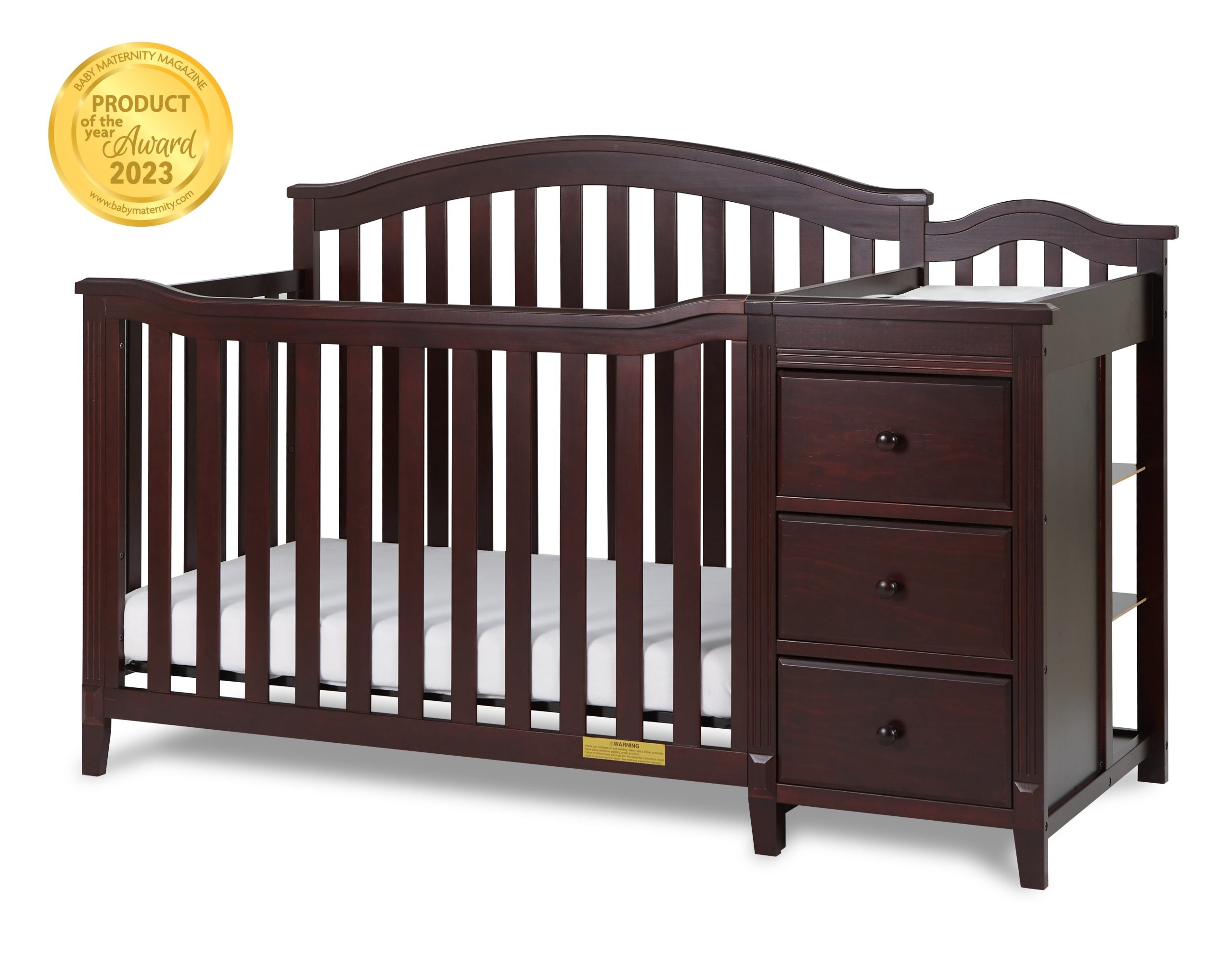 Kali 4 In 1 Convertible Crib Changer Espresso