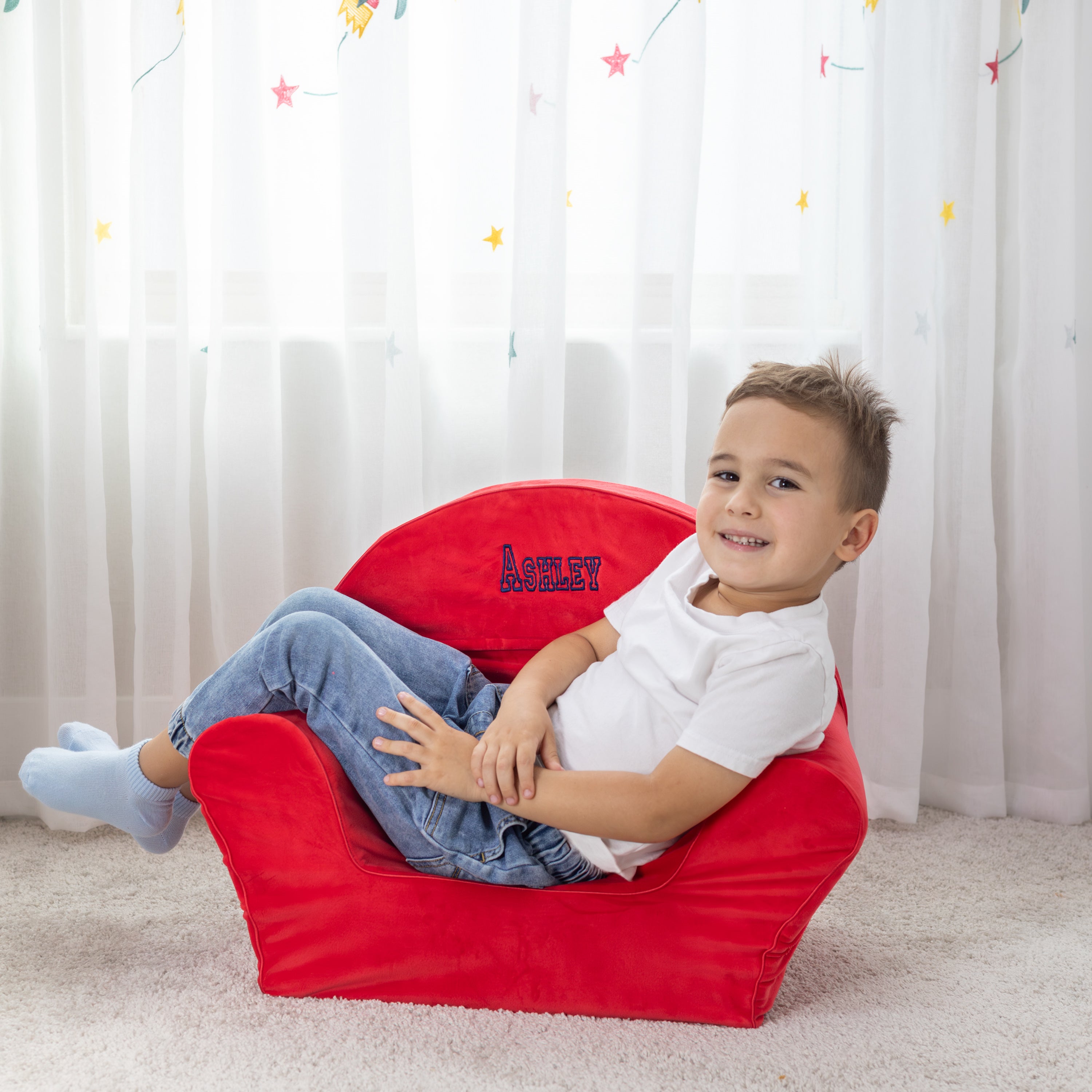 Personalized kids recliners shops